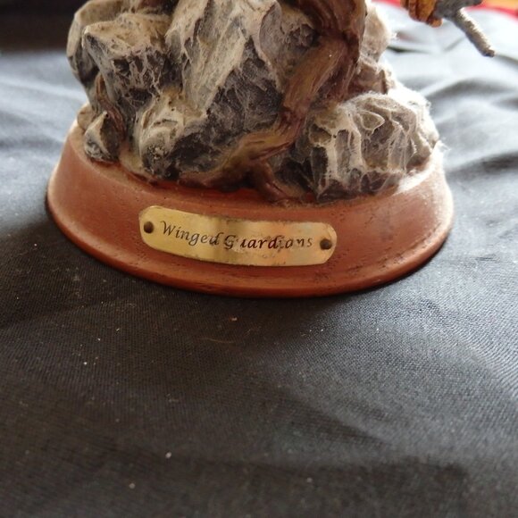 The Bradford Exchange “Winged Guardians” Bald Eagle Sculpture - Picture 2 of 9